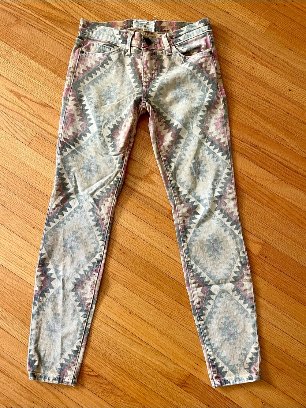 Current Elliot The Stiletto Desert Navajo Skinny Jeans 23